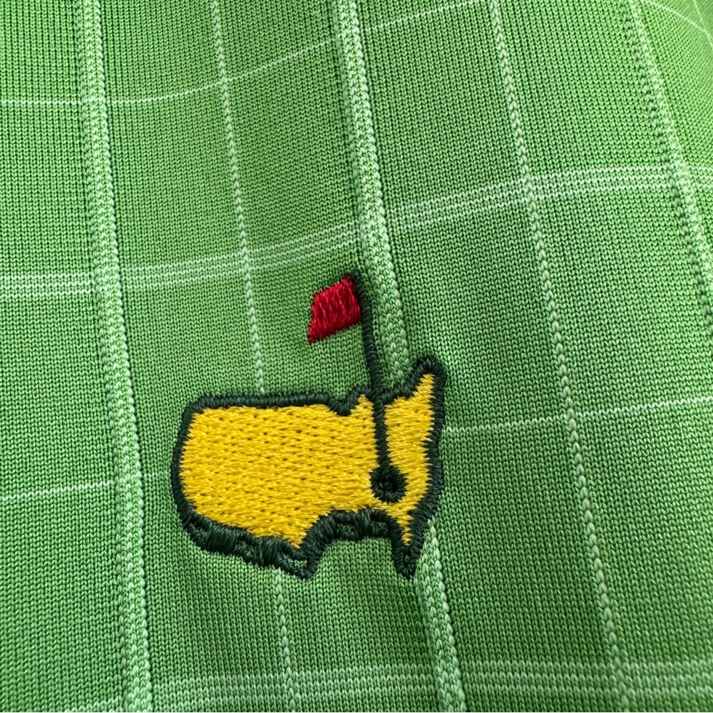 Masters Tech Augusta National Green Golf Polo XL - Picture 3 of 12